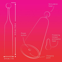 Кліторальний стимулятор Romp Pop, знімна насадка, високочастотний — Переглянути зображення 7