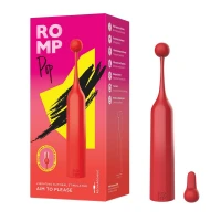 Кліторальний стимулятор Romp Pop, знімна насадка, високочастотний — Переглянути зображення 9