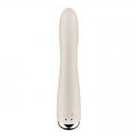 Вібратор точки G з обертанням Satisfyer Spinning Vibe 1 Beige, 2 мотори — Переглянути зображення 4
