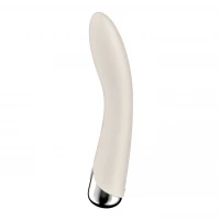 Вібратор точки G з обертанням Satisfyer Spinning Vibe 1 Beige, 2 мотори — Переглянути зображення 3