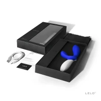 Масажер простати LELO Loki Wave Federal Blue, 2 мотори, манливий рух + стимуляція промежини — Просмотреть изображение 5
