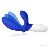 Масажер простати LELO Loki Wave Federal Blue, 2 мотори, манливий рух + стимуляція промежини — Просмотреть изображение 2