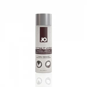Змазка-крем з кокосовою олією JO Coconut Hybrid ORIGINAL (240 мл) біла