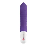 Вібратор для точки G Fun Factory TIGER violet, ребристий, підходить для анальної стимуляції — Переглянути зображення 2
