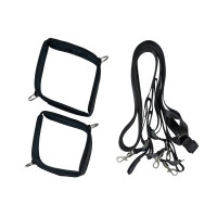 Розтяжка на ліжко Punishment - 5-Piece Bed Restraint Kit - Black