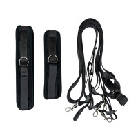 Розтяжка на ліжко Punishment - 5-Piece Bed Restraint Kit - Black