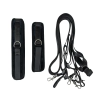 Розтяжка на ліжко Punishment – 5-Piece Bed Restraint Kit – Black, 5 предметів — Переглянути зображення 4