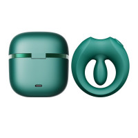 Эрекционное смарт-виброкольцо Zalo Apis Turquoise Green, до 4 часов работы, зарядный кейс — Просмотреть изображение 8