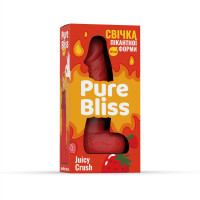 Ароматна свічка пікантної форми Pure Bliss Red Juicy Crush (Ягідний вибух) 18 см