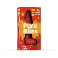 Ароматна свічка пікантної форми Pure Bliss Red Juicy Crush (Ягідний вибух) 18 см — Переглянути зображення 6