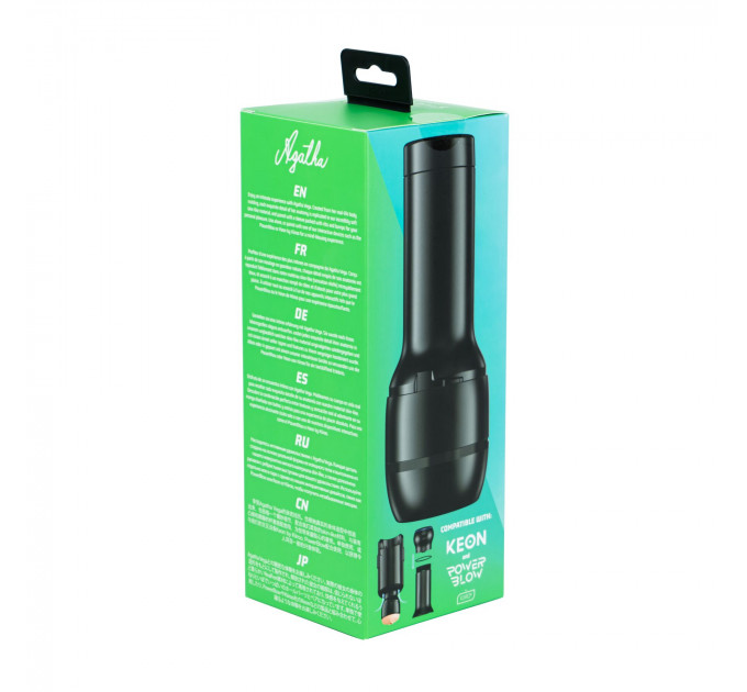 Мастурбатор Kiiroo Feel Agatha Vega PBC, сумісний з PowerBlow и Keon