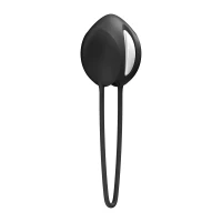 Вагінальна кулька Fun Factory SMARTBALL UNO Black, одинарна, діаметр 3,6 см — Просмотреть изображение 3