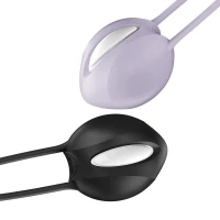 Вагінальна кулька Fun Factory SMARTBALL UNO Black, одинарна, діаметр 3,6 см — Просмотреть изображение 9