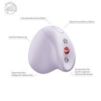 Вакуумный стимулятор Fun Factory MEA Purple, уникальные режимы, функция посторгазм — Просмотреть изображение 6