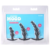 Набір анальних іграшок Doc Johnson Mood Naughty Beaded Trainer Set — Переглянути зображення 6