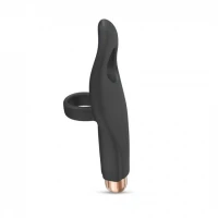 Вібратор на палець Love To Love Tickle me - BLACK ONYX перезаряджається, 3 варіанти використання — Переглянути зображення 3