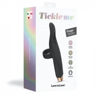 Вібратор на палець Love To Love Tickle me - BLACK ONYX перезаряджається, 3 варіанти використання — Переглянути зображення 7