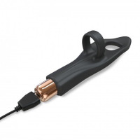 Вібратор на палець Love To Love Tickle me - BLACK ONYX перезаряджається, 3 варіанти використання — Переглянути зображення 6