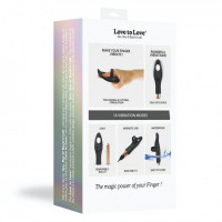 Вібратор на палець Love To Love Tickle me - BLACK ONYX перезаряджається, 3 варіанти використання — Переглянути зображення 8