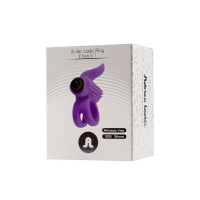 Эрекционное виброкольцо Adrien Lastic Bullet Lastic Ring с язычком и щеточкой для стимуляции клитора Эрекционное виброкольцо Adrien Lastic Bullet Lastic Ring с язычком и щеточкой для стимуляции клитора