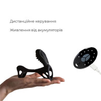 Вибронасадка на член Adrien Lastic Gladiator с пультом ДУ, размер F, стимуляция клитора и точки G — Просмотреть изображение 5