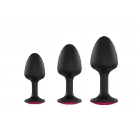 Анальна пробка Dorcel Geisha Plug Ruby L з кулькою всередині, створює вібрації, макс. діаметр 4 см — Переглянути зображення 2