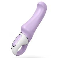 Потужний вібратор Satisfyer Vibes Charming Smile з гнучким стовбуром, літій силікон, 12 режимів — Переглянути зображення 1