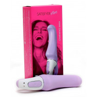 Мощный вибратор Satisfyer Vibes Charming Smile с гибким стволом, литой силикон, 12 режимов работы