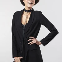 Чокер Bijoux Indiscrets MAZE – Wide Chocker Black — Переглянути зображення 8