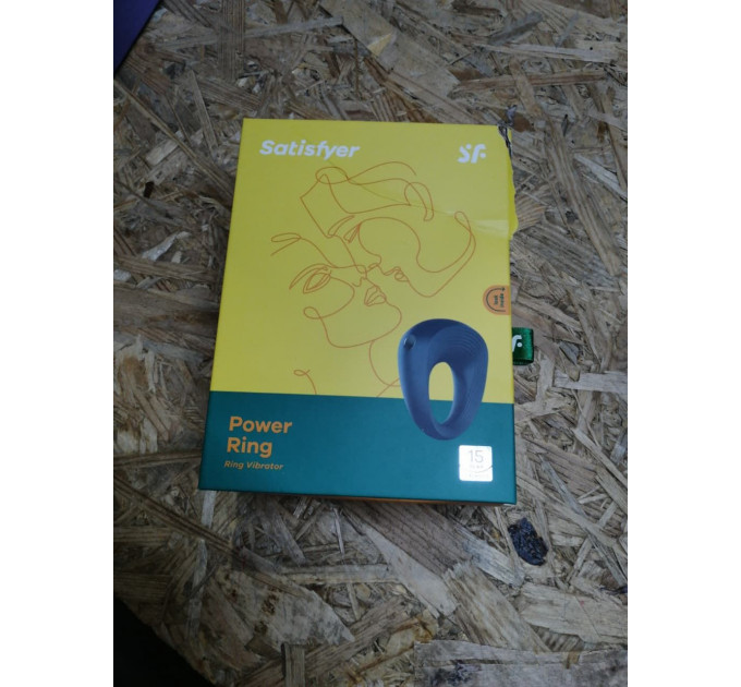 Эрекционное виброкольцо Satisfyer Power Ring (мятая упаковка!!!)
