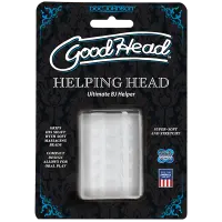 Мастурбатор Doc Johnson GoodHead - Helping Head ULTRASKYN, супер помічниця для мінету — Переглянути зображення 2