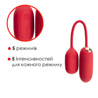 Виброяйцо Svakom Muse Red Виброяйцо Svakom Muse Red