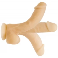 Фалоімітатор із пам’яттю форми, на присосці ADDICTION — DAVID 8″ Silicone Dong, віброкуля в подаруно — Переглянути зображення 3