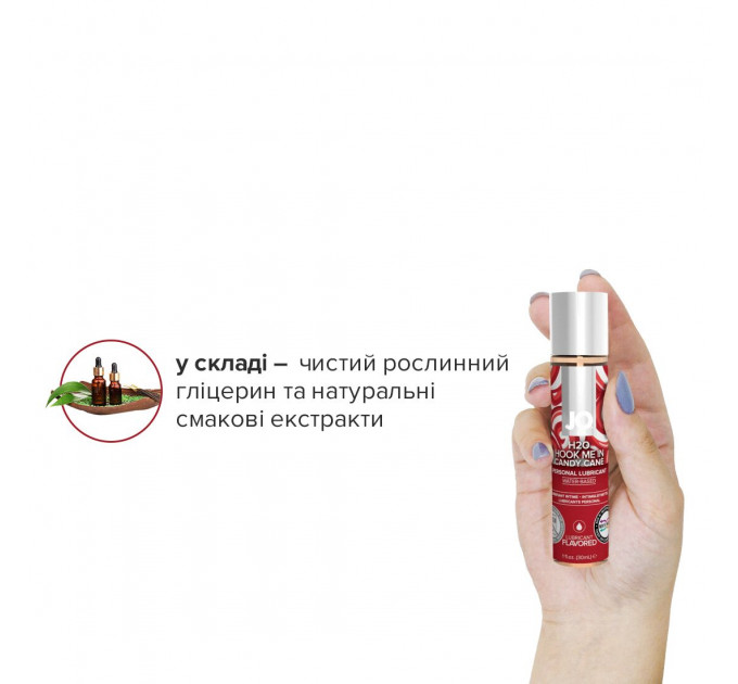 Набір лубрикантів JO Naughty or Nice Gift Set – Candy Cane & Gingerbread (2×30 мл)