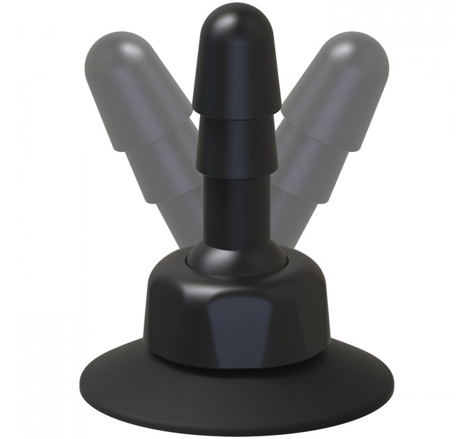 Набір для страпона Doc Johnson Vac-U-Lock VIBRATING Dual Density ULTRASKYN Set: діаметр 3×3,8 см