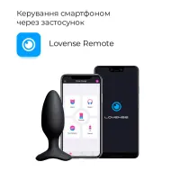 Анальна смарт-вібропробка Lovense Hush 2, розмір M — Переглянути зображення 2