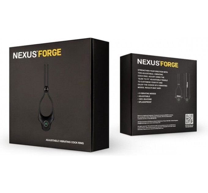Ерекційне віброкільце-ласо Nexus FORGE Vibrating, 6 режимів