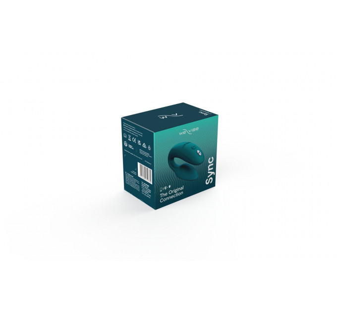 Смарт-вібратор для пар We-Vibe Sync 2 Green Velvet, 10 віброрежимів, пульт ДК