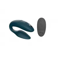 Смарт-вібратор для пар We-Vibe Sync 2 Green Velvet, 10 віброрежимів, пульт ДК — Переглянути зображення 2
