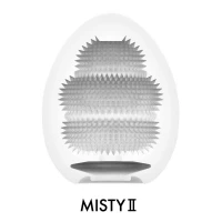 Мастурбатор-яйце Tenga Egg Misty II, щільний TPE, пробник лубриканту 5 мл — Просмотреть изображение 3