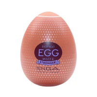 Мастурбатор-яйце Tenga Egg Misty II, щільний TPE, пробник лубриканту 5 мл — Просмотреть изображение 1