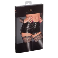 Шортики з мокрим ефектом Noir Handmade F138 Powerwetlook shorts, L — Переглянути зображення 3
