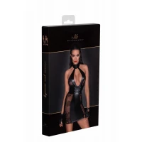 Сукня Noir Handmade F238 Short tulle dress with powerwetlook inserts, L — Переглянути зображення 6