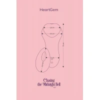 Вібратор у трусики FairyGasm HeartGem green, на магніті, пульт ДК — Переглянути зображення 11