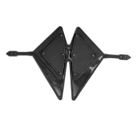 Маска на очі LOCKINK Vixen Blindfold, чорна, натуральна шкіра, регульований обсяг — Просмотреть изображение 6