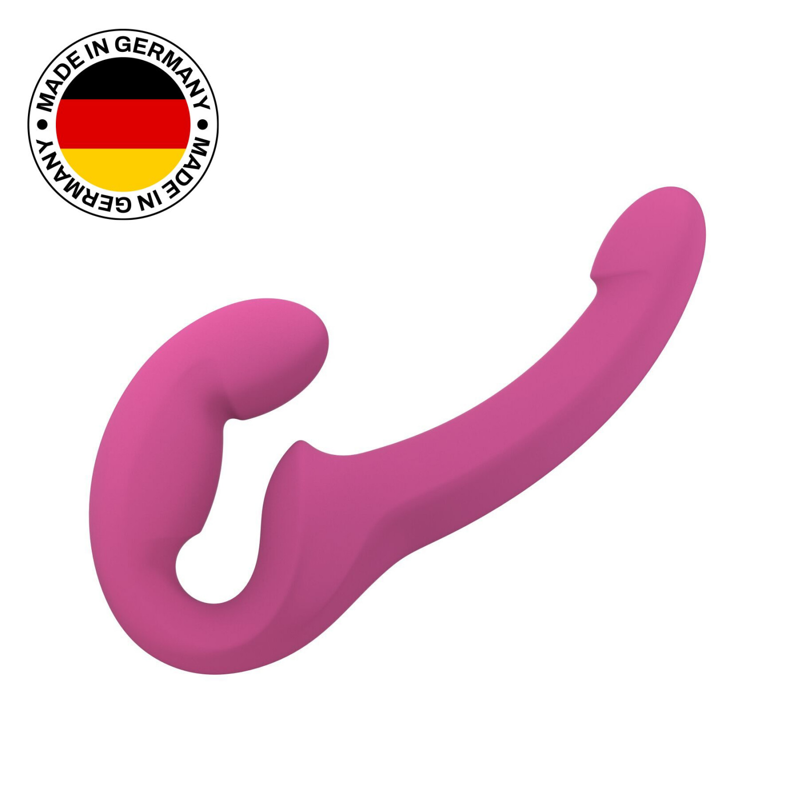 Безремінний страпон Fun Factory SHARE LITE blackberry, регульований, полегшена модель