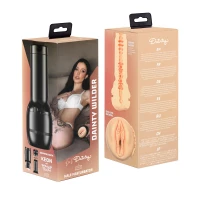 Мастурбатор Kiiroo Feel Dainty Wilder PBC, сумісний з PowerBlow, Control та Keon, копія вагіни порнозірки — Переглянути зображення 7