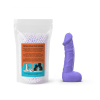 Свеча в виде члена Чистий Кайф MEDIUM Violet