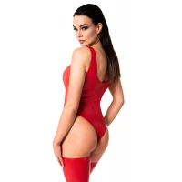 Боді Noir Handmade F352 Red powerwetlook body - S — Переглянути зображення 3