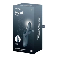 Вібратор з ротацією Satisfyer Heat Flex 4 Grey, підігрів до 39°C — Переглянути зображення 6